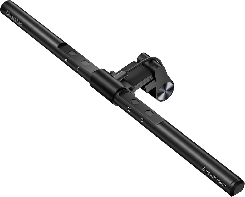 Computer Monitor Light, 15.75Inch/40Cm Screen Monitor Light Bar for Eye Caring, E-Reading LED Task Lamp with Auto-Dimming & Stepless Adjustment, Touch Control Space Saving Home Office Lamp