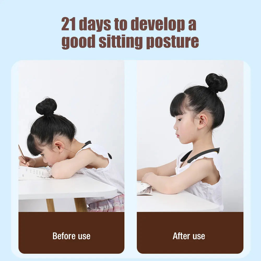 Revolutionary Smart Posture Corrector for Hunchback Relief - Adjustable Back Support for Men and Women with Real-Time Monitoring and Vibration Alerts