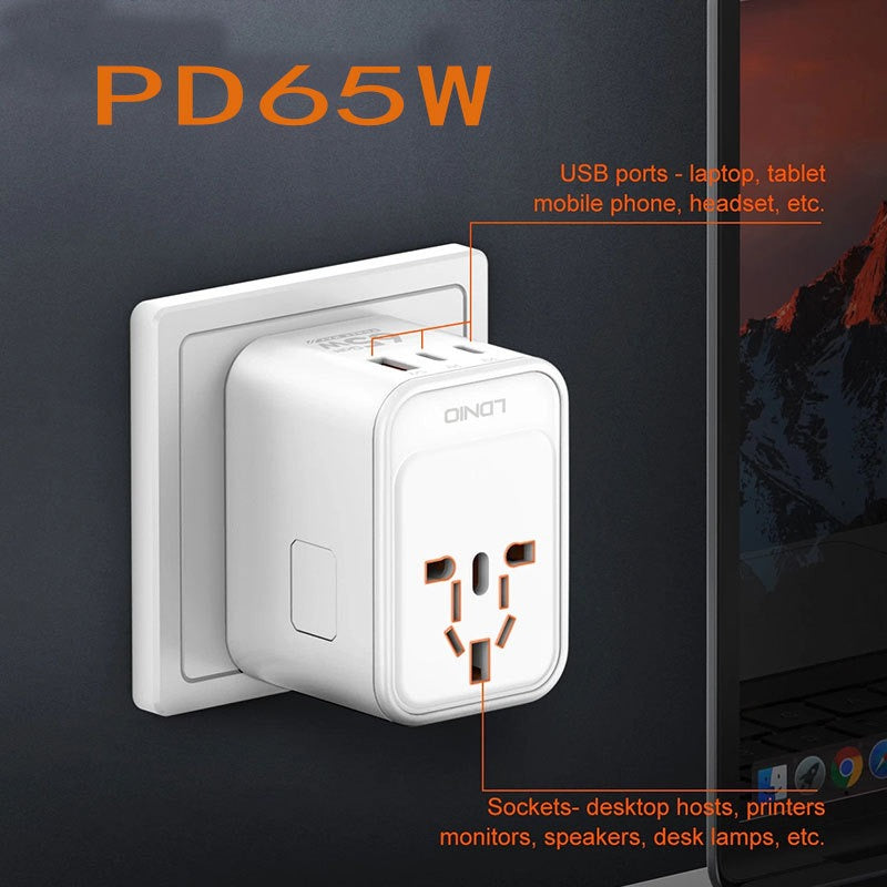 Travel Charger 65W GaN