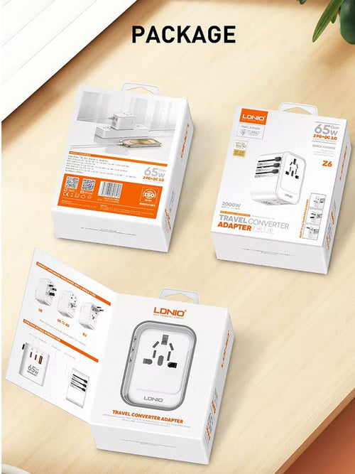 Travel Charger 65W GaN