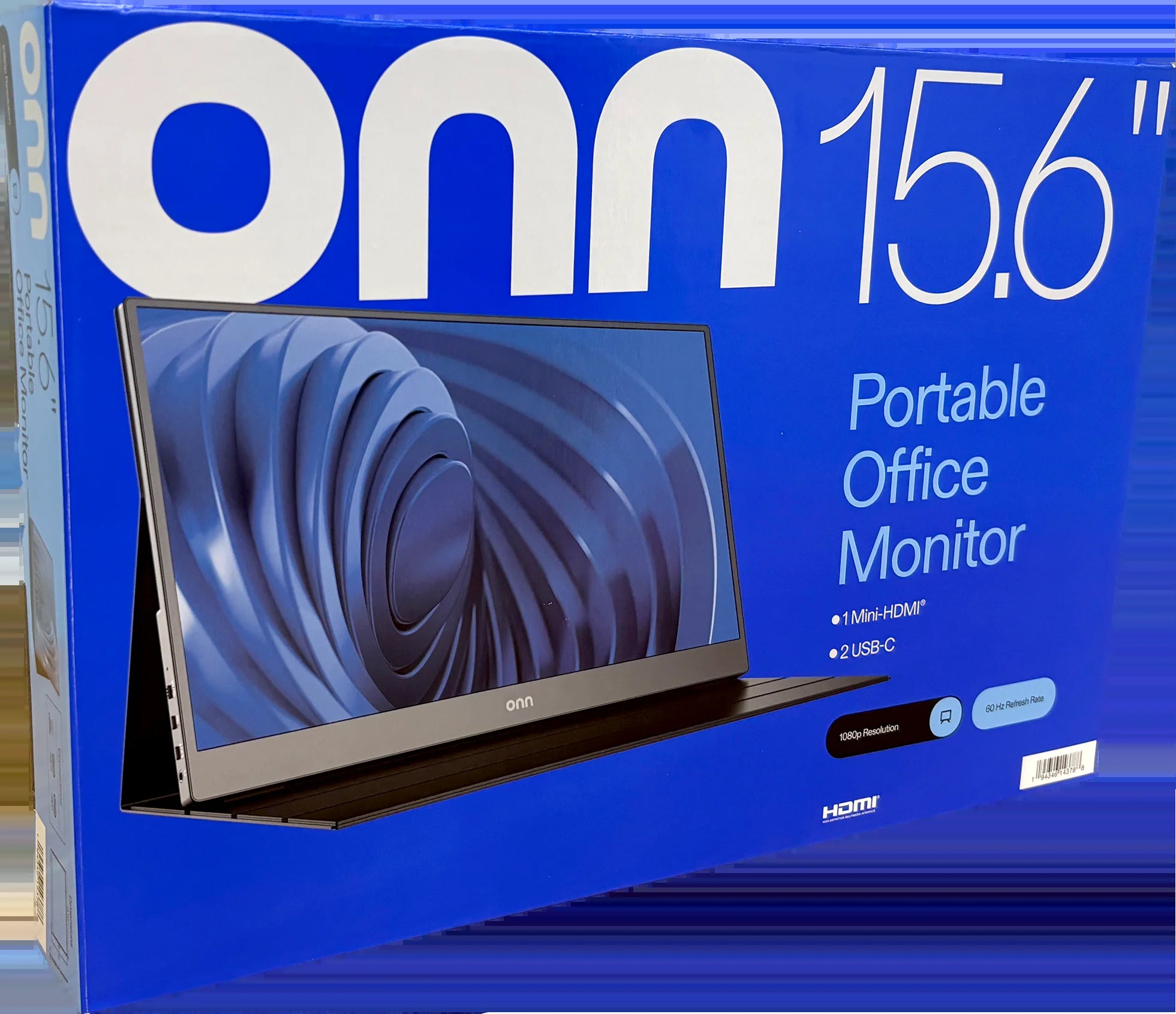 Elevate Your Productivity with the 15.6" FHD Portable Office Monitor - Sleek, Versatile, and Ready to Connect!