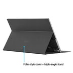 Elevate Your Productivity with the 15.6" FHD Portable Office Monitor - Sleek, Versatile, and Ready to Connect!